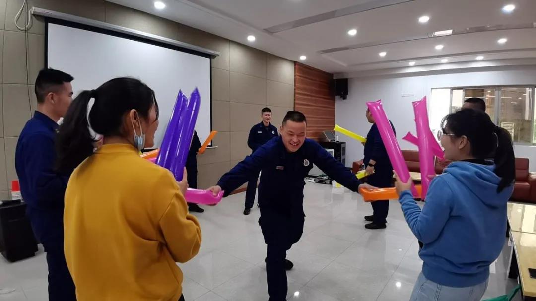 快樂(lè)心凝聚，輕松你我行 | 市橋消防救援站心理關(guān)愛(ài)團(tuán)體活動(dòng)